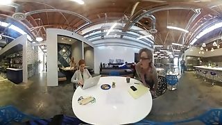 Vr Hot Style Designer Rebecca Fucks Olympian In Tax Office